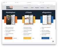 Soil Connect Corporate Website is Faster, More Intuitive