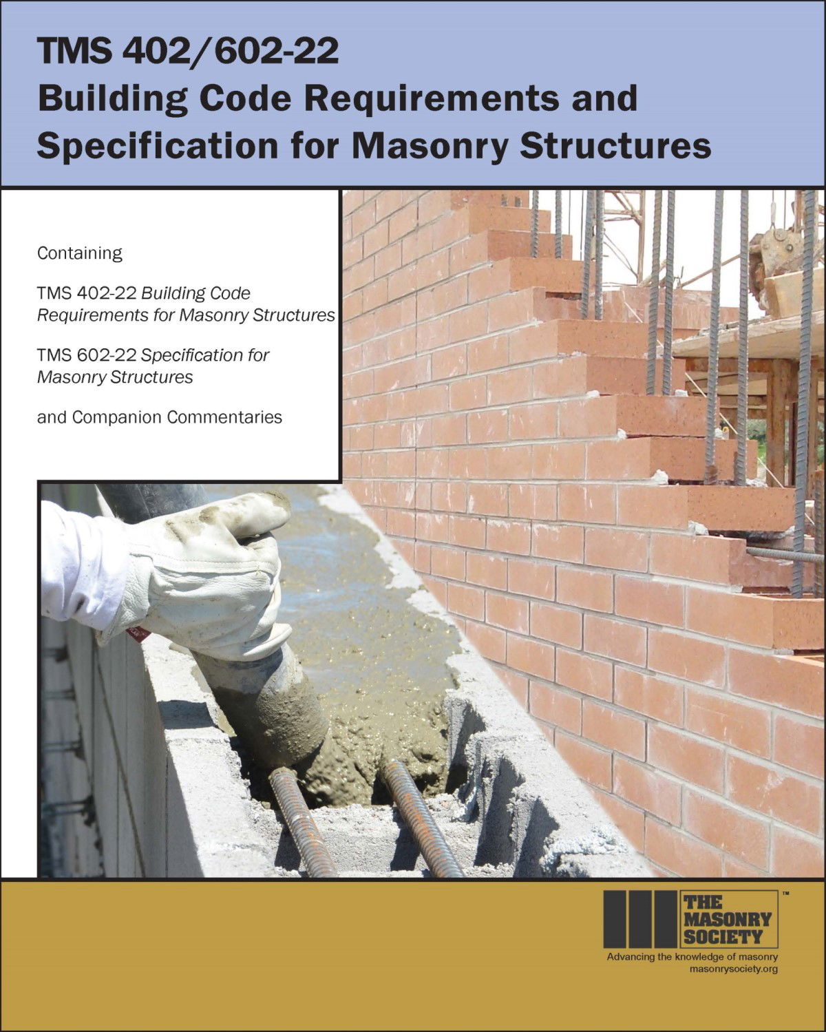 The Masonry Society releases 2022 Edition of TMS 402/602