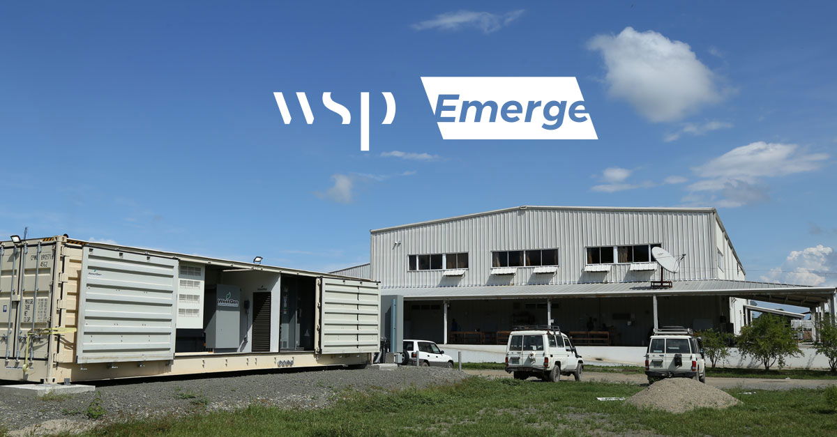 WSP USA and WestGen Deliver Clean Energy to Haitian Nonprofit Factory