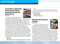 Letters from October 2022 Issue