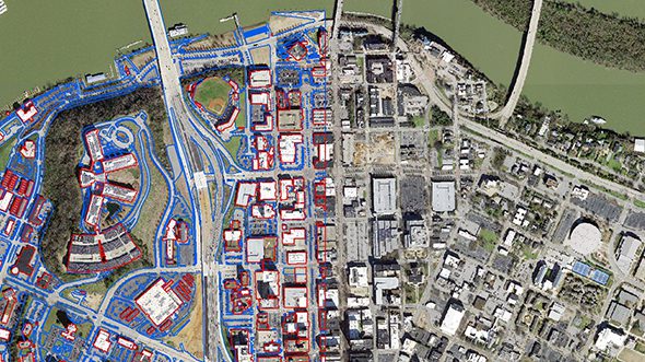 Woolpert Collects Planimetric Data, Processes with Newly Patented AI Mapping System