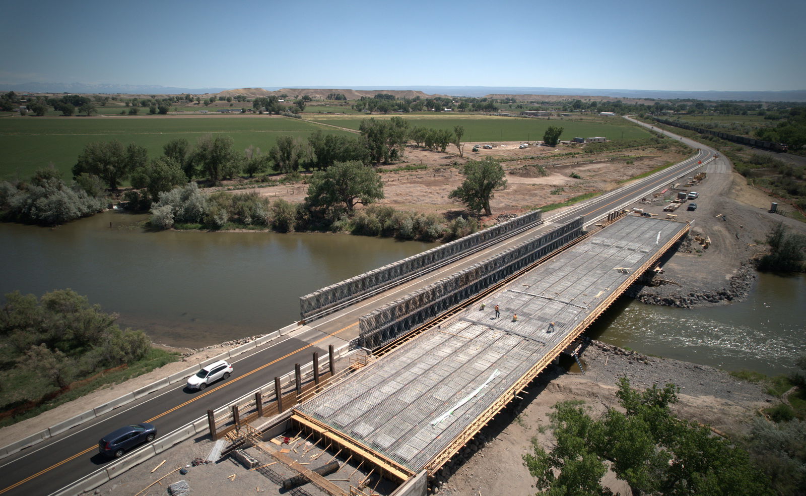 Acrow Bridge Permits Uninterrupted Traffic Flow During Highway Construction in Colorado