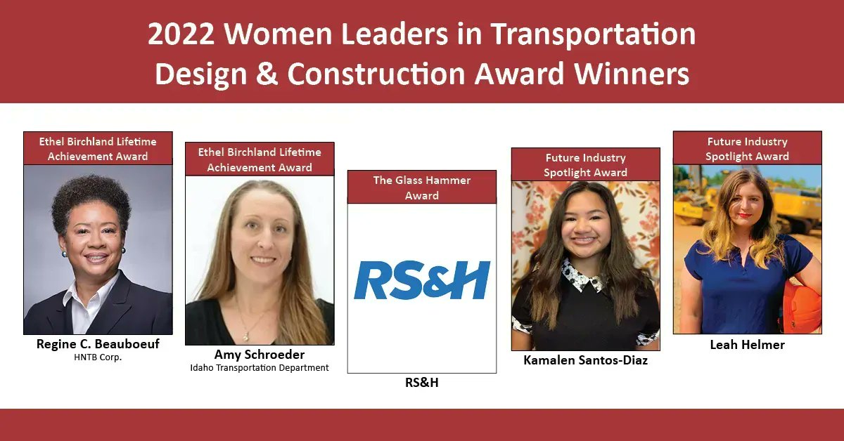 ARTBA Recognizes Top Women Leaders In Transportation Design and Construction