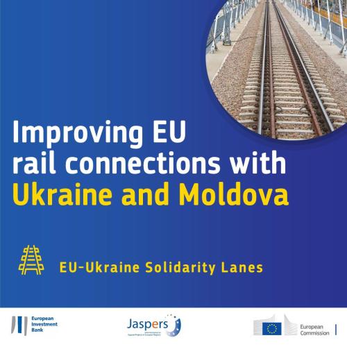 European Commission and EIB initiate feasibility study to better connect Ukrainian and Moldovan railway networks with EU