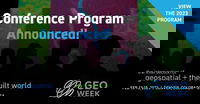 Geo Week Conference Program Announced!