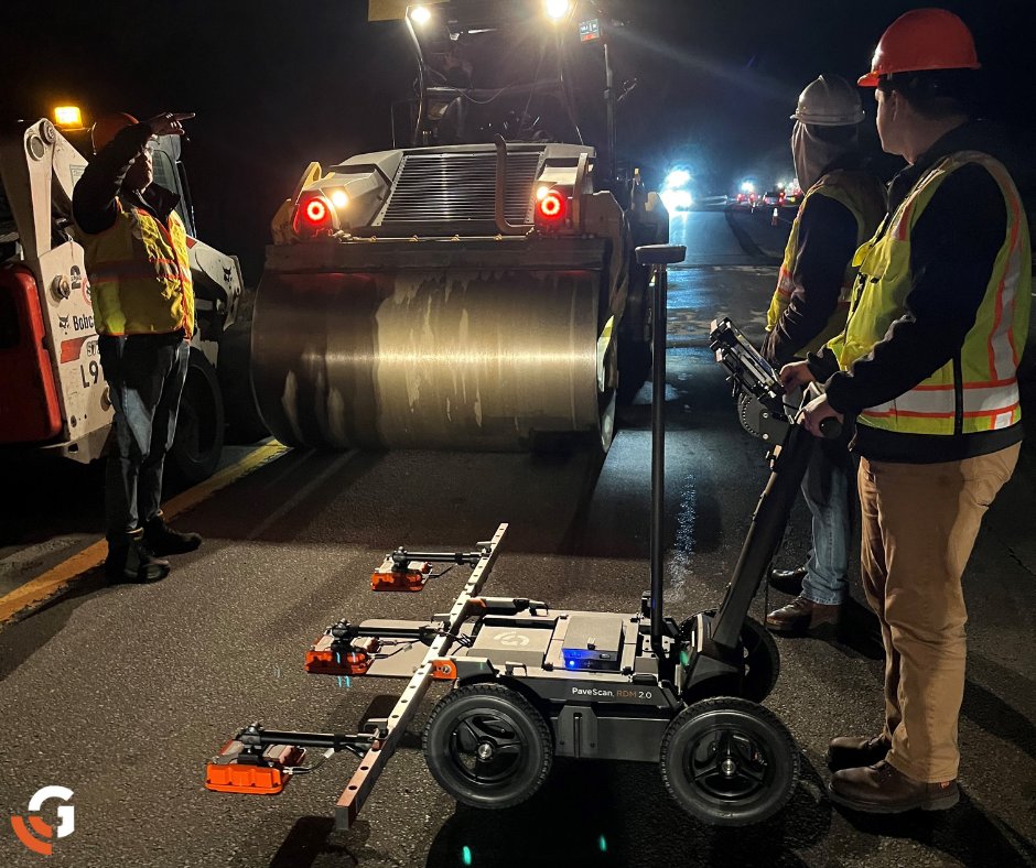 GSSI Releases PaveScan® RDM 2.0 Asphalt Density Assessment Tool
