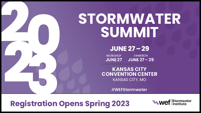 WEF Announces Stormwater Summit 2023 Call for Content