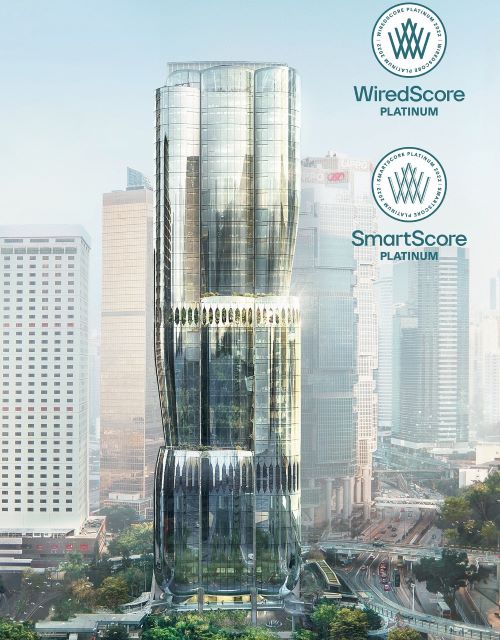 Henderson Land Achieves Double Platinum Certification on WiredScore and SmartScore for Its Flagship Commercial Project, The Henderson