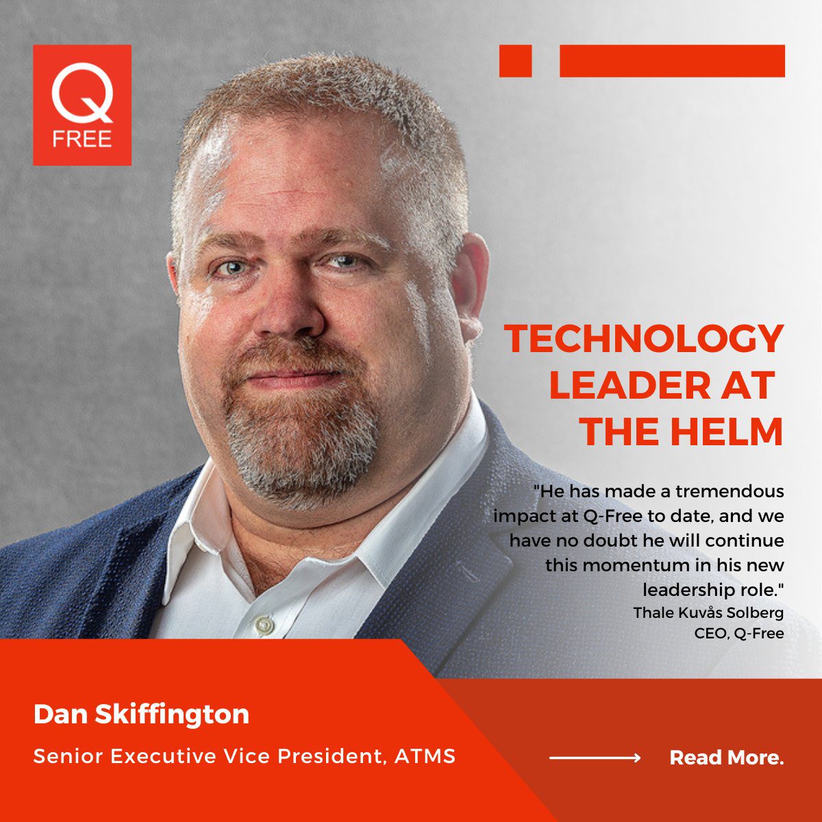 Q-Free strengthens commitment to innovation and technology with ATMS leadership change