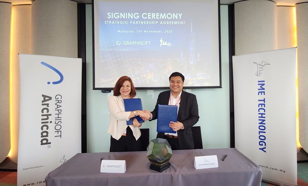 Graphisoft Announces Strategic Partnership with IME Technology Sdn Bhd to Accelerate BIM Coverage in Malaysia