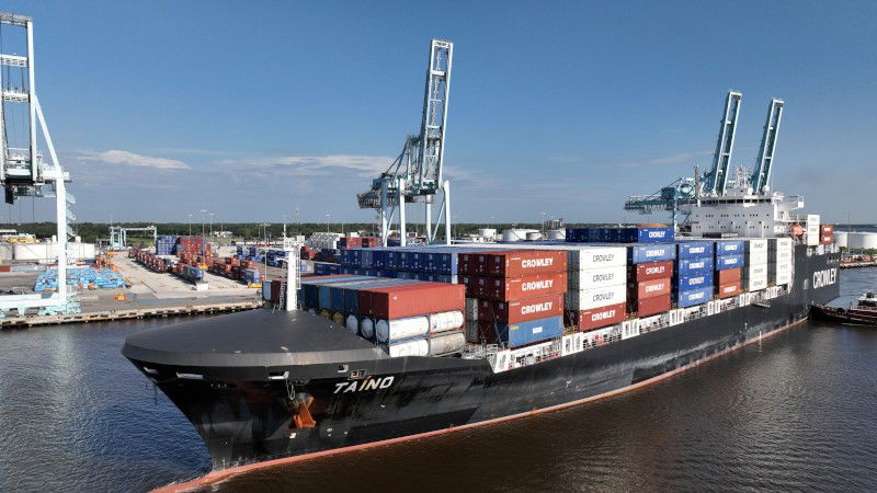 Crowley, JAXPORT Awarded Grant to Make Terminal More Sustainable