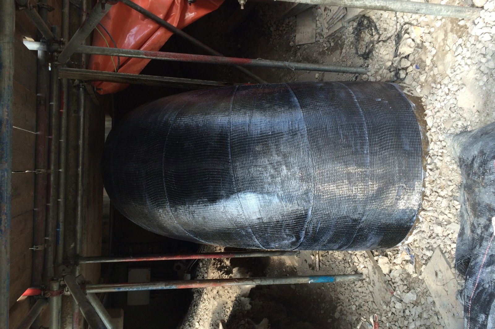 Emergency Water Line Repair for Major UK Power Company