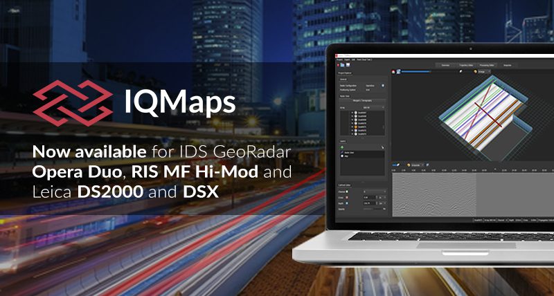 IDS GeoRadar extends IQMaps software to a wider range of GPR systems