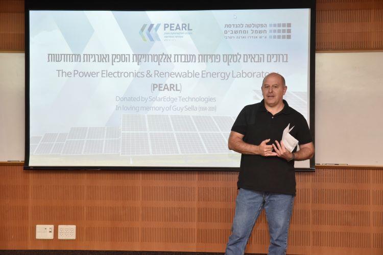 Technion Inaugurates its First Power Electronics and Renewable Energy Laboratory in Memory of SolarEdge’s Founder Guy Sella