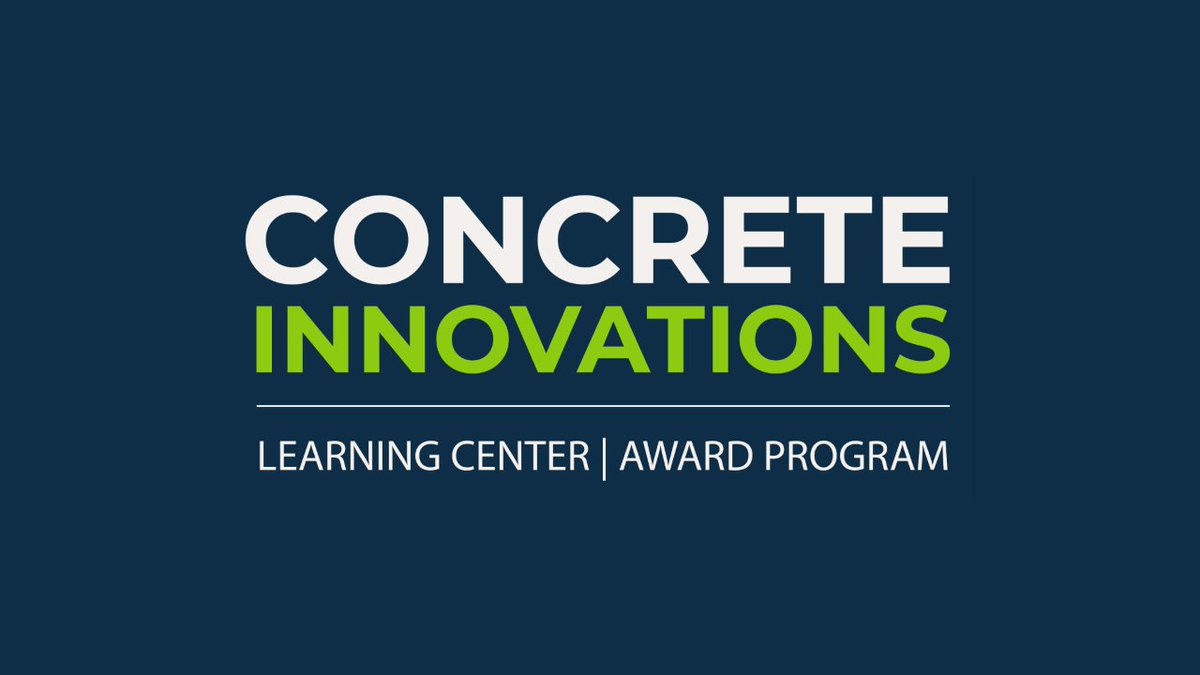 NRMCA Seeks Nominations for Concrete Innovations Award Program