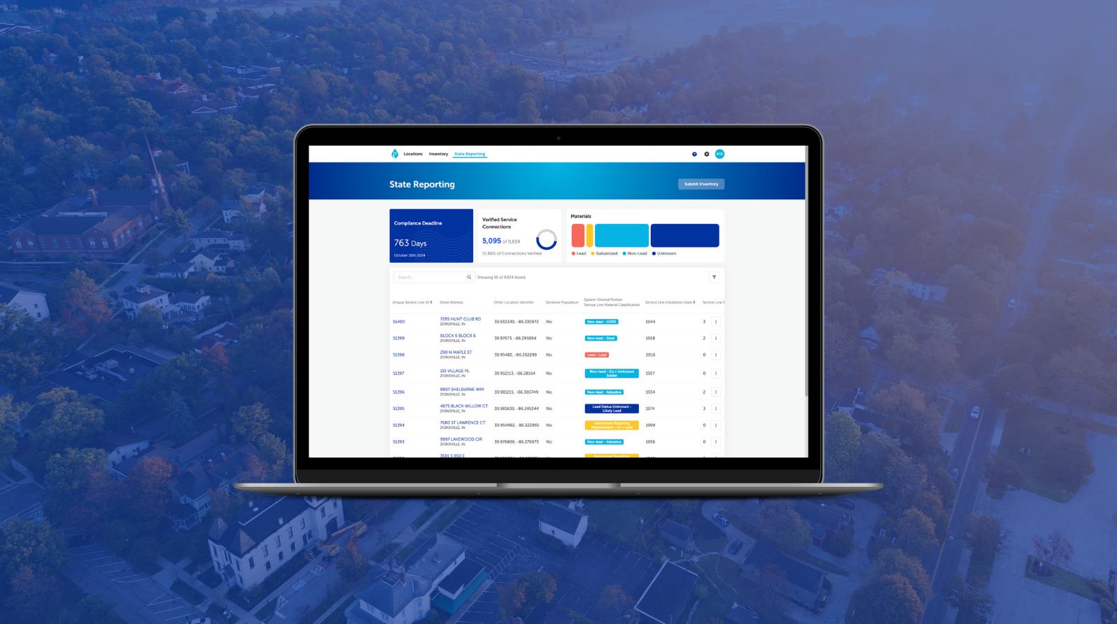 120Water Platform Selected to Manage Indiana Lead Service Line Database