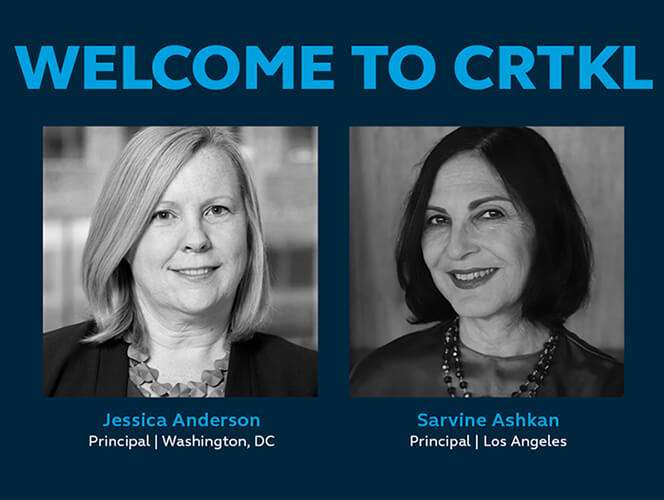 CRTKL Welcomes Two New Principals