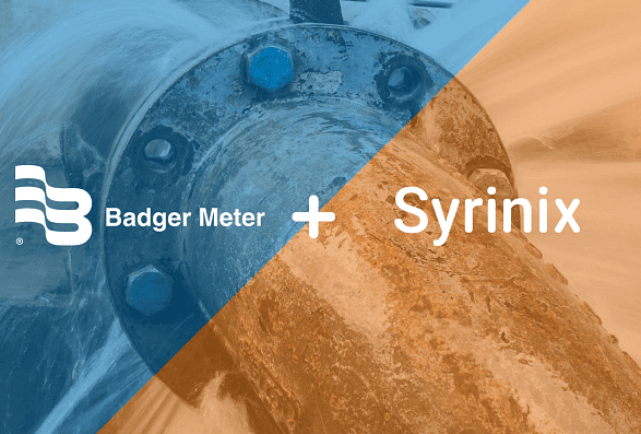 Badger Meter Enhances Smart Water Capabilities With Acquisition of Syrinix
