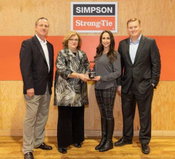 Simpson Strong-Tie Receives Building Talent Foundation Industry Champion Award