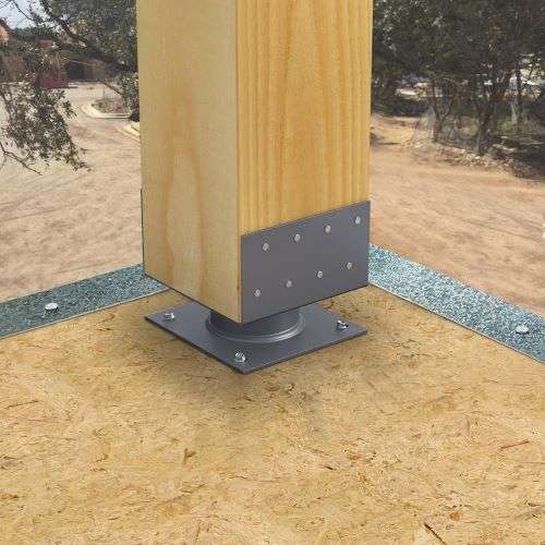 Simpson Strong-Tie Introduces New Elevated Column Base Ideal for Stacked Balconies in Multifamily Construction