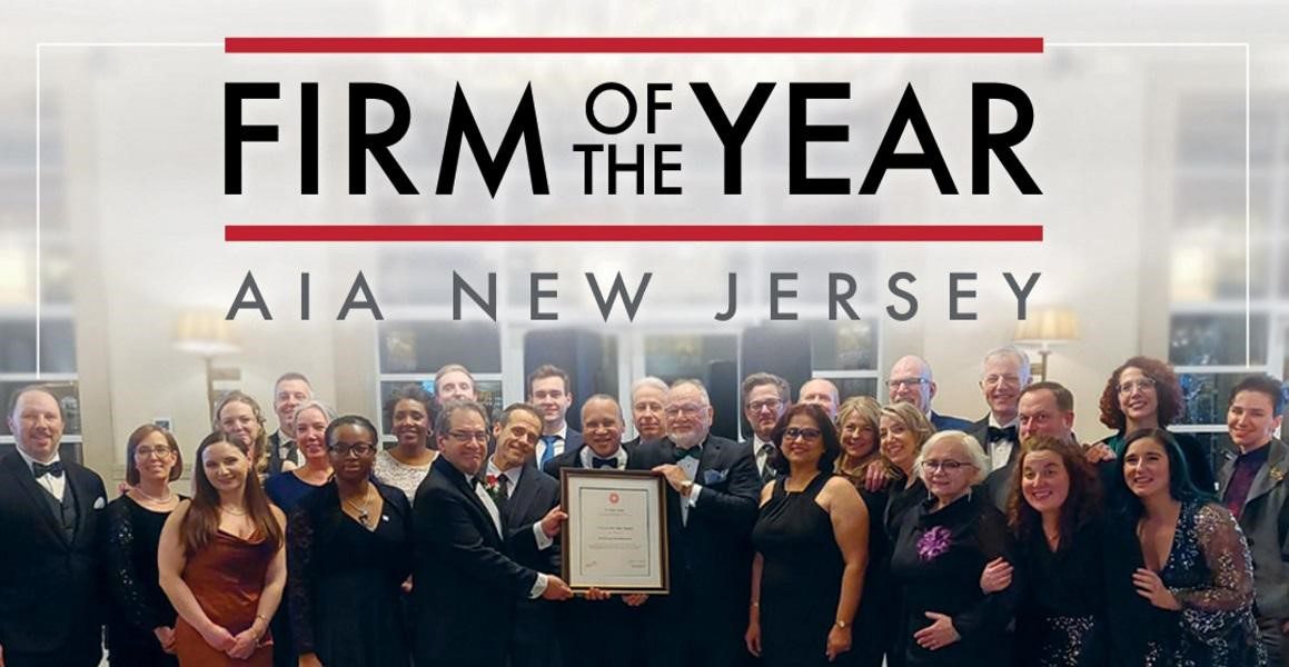 DIGroup Architecture Celebrated at AIA-NJ Chapter Annual Service Awards Gala with Firm of the Year Honor