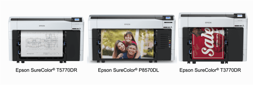 Epson Now Shipping High-Speed SureColor P-Series and T-Series Wide-Format Production Printing Solutions