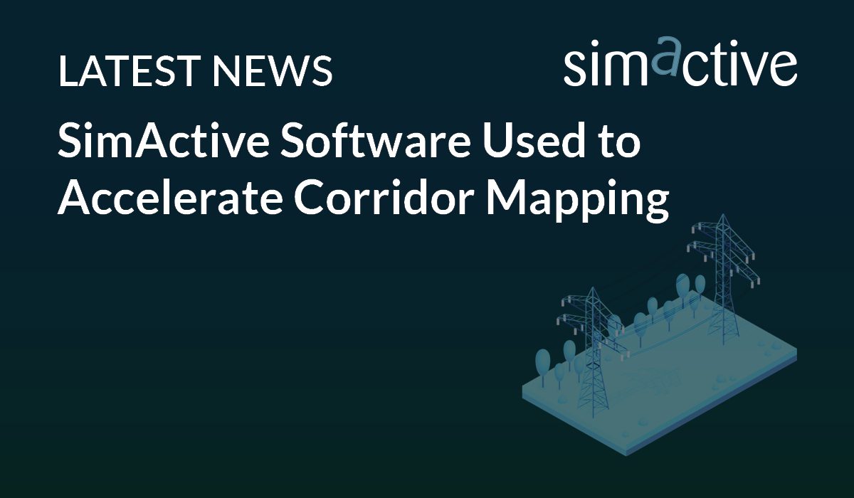 SimActive Software Used to Accelerate Corridor Mapping