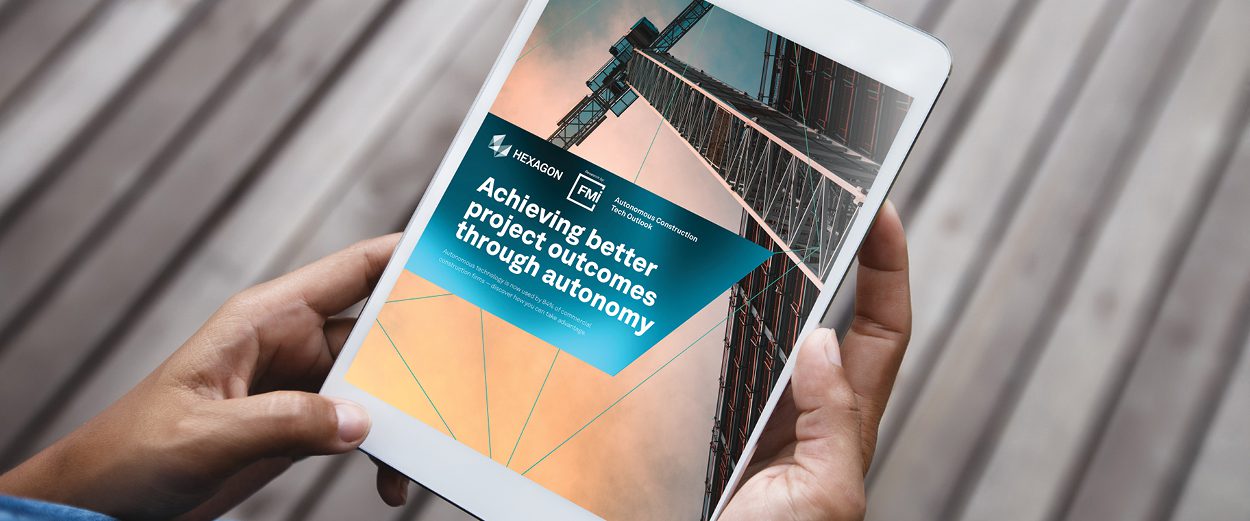 Hexagon releases first Autonomous Construction Tech Outlook