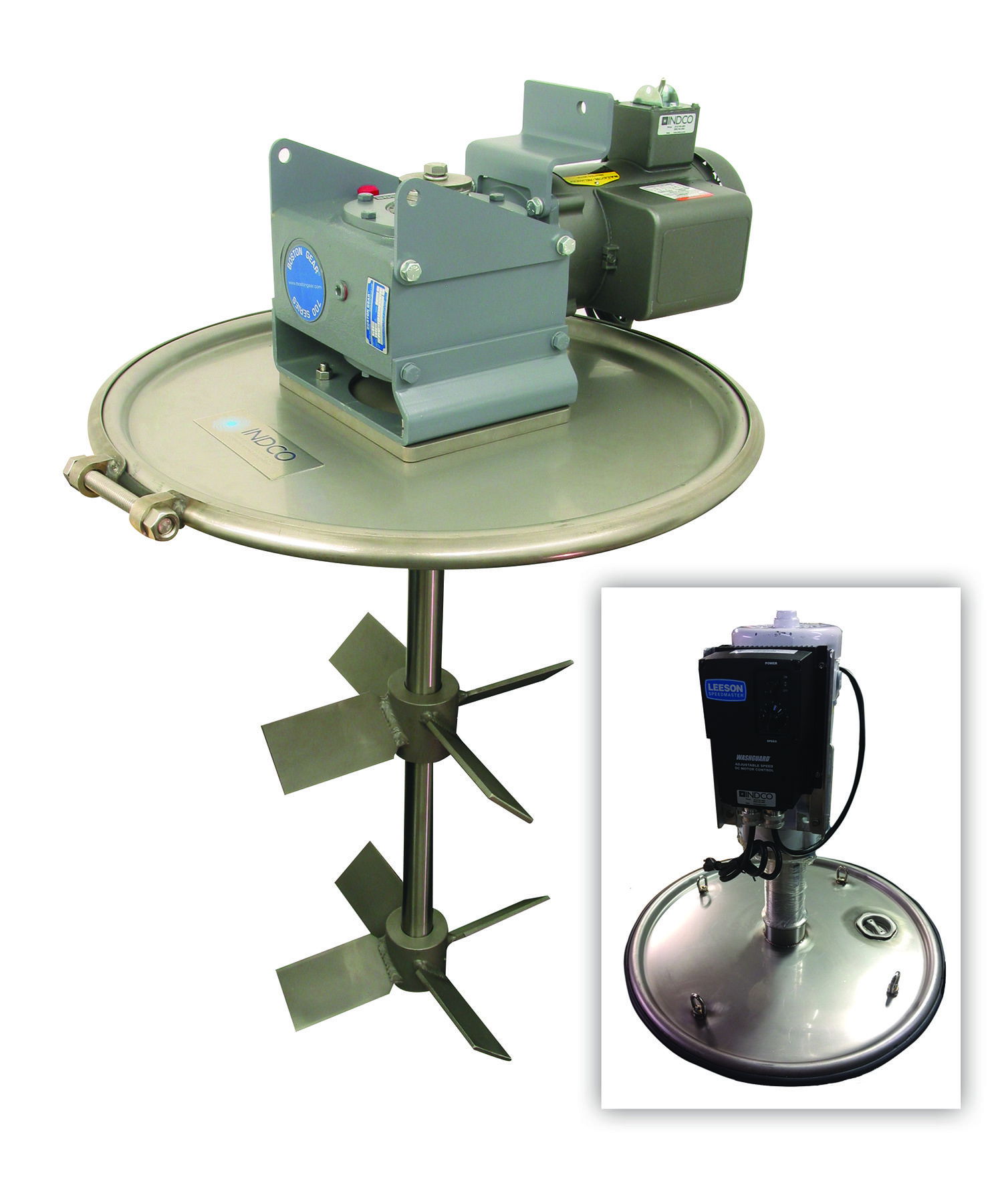 Custom Designed INDCO Mixers Solve Unique Processing Problems