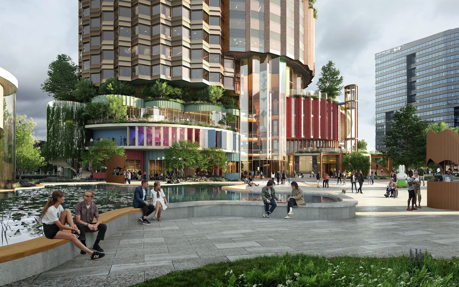 Heatherwick Studio and BARCODE Architects team up with Edge to design Utrecht’s new city centre hub