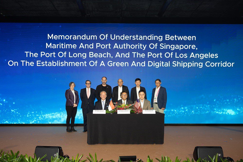Singapore, Long Beach, L.A. Ports to Establish Green, Digital Shipping Corridor