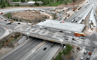 Video: I-80 1300 East Bridge Demolition and Slide Timelapse
