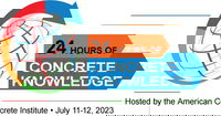 American Concrete Institute to Host Third Annual 24 Hours of Concrete Knowledge