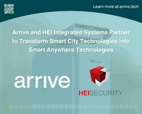 Arrive Announces Partnership With HEI Integrated Systems To Transform Smart City Technologies Into Smart Anywhere Technologies