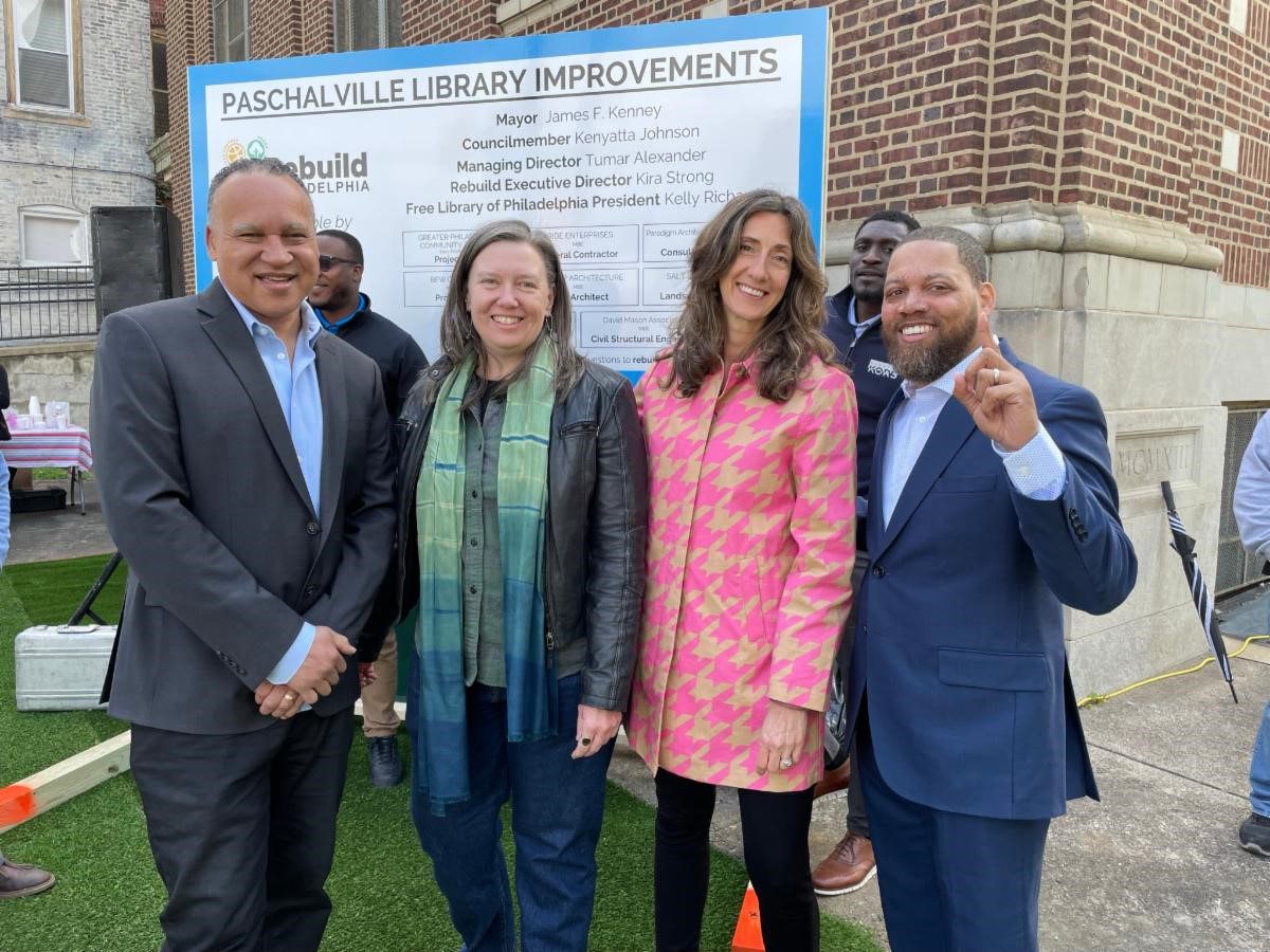 DIGroup Architecture Joins Community Leaders to Break Ground for Redesign & Construction on Historic Philadelphia Library