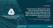 Aurigo Software Partners with Delaware DOT to Streamline Planning and Delivery of Statewide Capital Program
