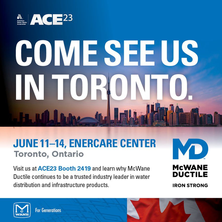 AWWA’s Annual Conference & Exposition returns to Canada with 20 professional tracks, 126 sessions