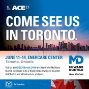 AWWA’s Annual Conference & Exposition returns to Canada with 20 professional tracks, 126 sessions