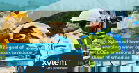 Water Operators Enabled to Cut CO2e Emissions by 2.8 Million Metric Tons, Using Xylem Technology
