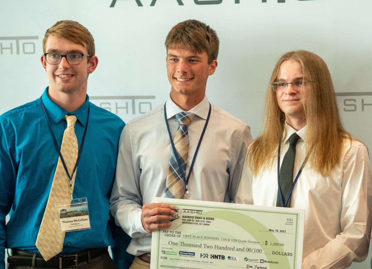 Bentley Systems Sponsors Student Bridge Contest at AASHTO Spring Meeting