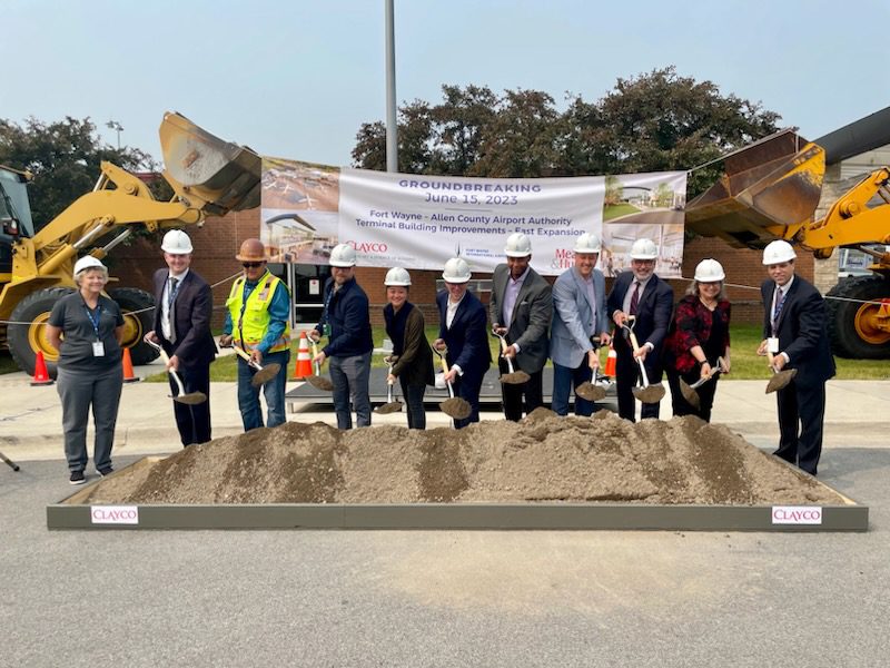 Clayco Breaks Ground on Fort Wayne International Airport Project