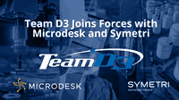 Team D3 Joins Forces with Microdesk and Symetri and Strengthens Their Offering and Expertise