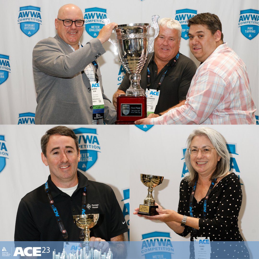 The City of Miramichi wins Best of the Best Taste Test at AWWA’s annual conference