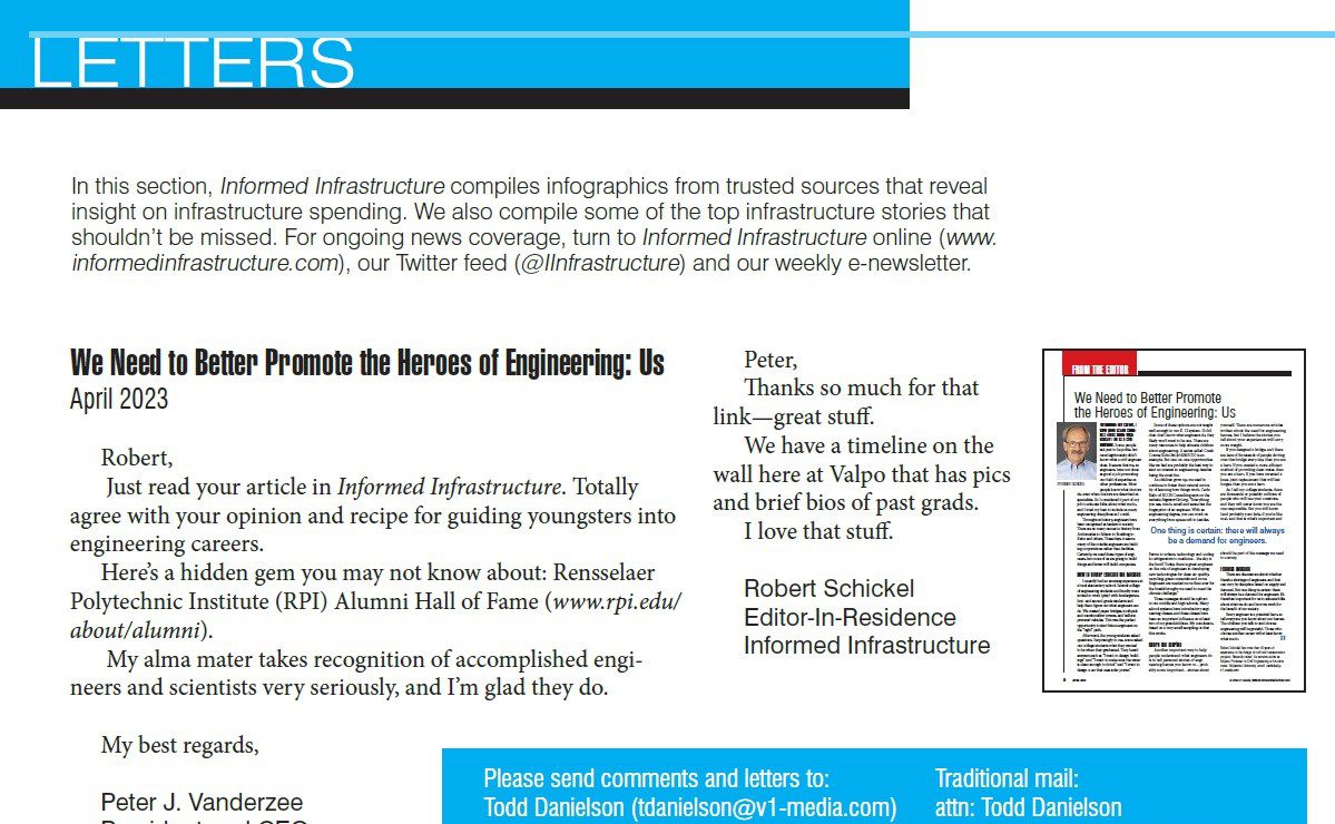 Letters from June 2023 Issue