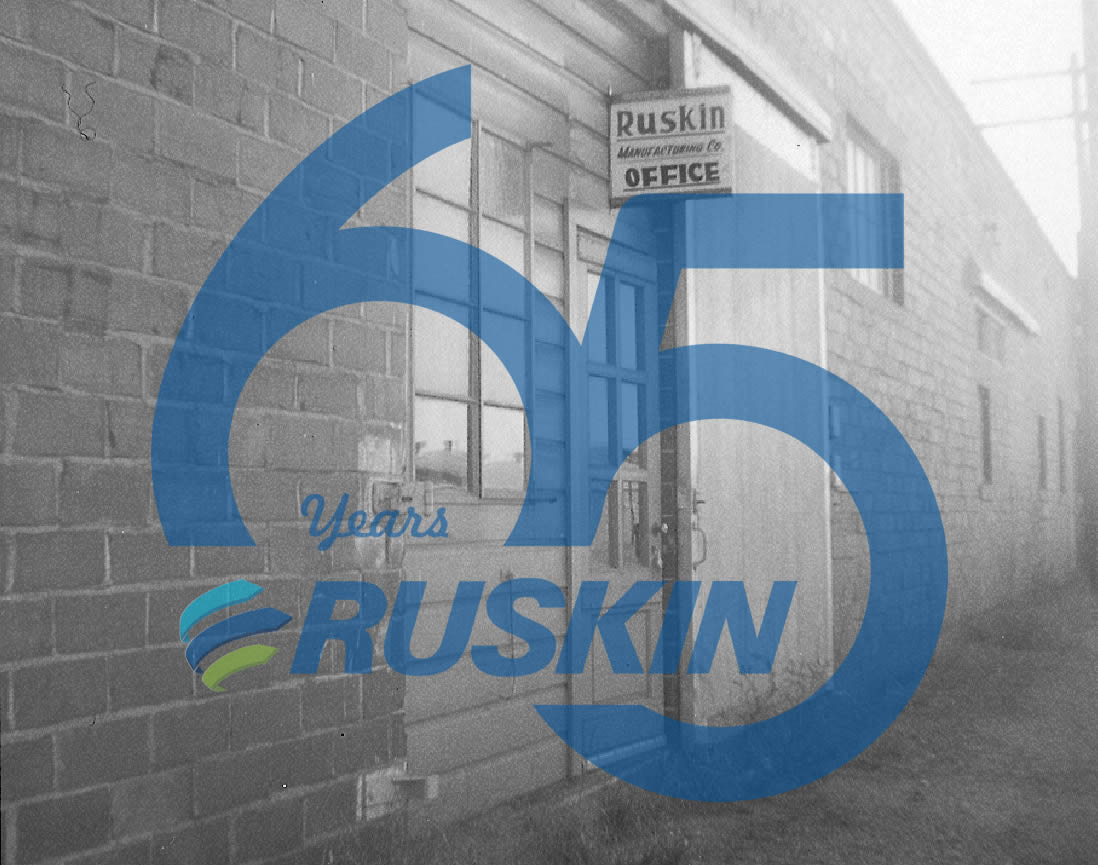 Ruskin® reflects on 65 years of air control innovation