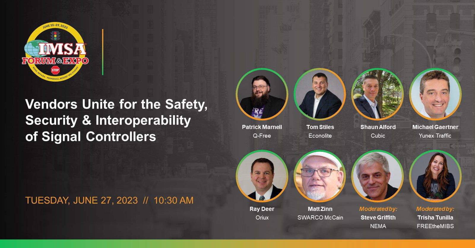 NEMA Unites Traffic Signal Controller Manufacturers for Discussion on Safety, Security, and Interoperability at IMSA 2023