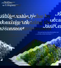McKinsey & Company: New report reveals that more than 50% of built environment emissions can be reduced with existing technology by 2030