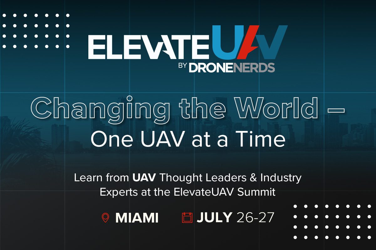 Drone Nerds Announces Leading UAV Industry Partners as Sponsors for ElevateUAV Summit
