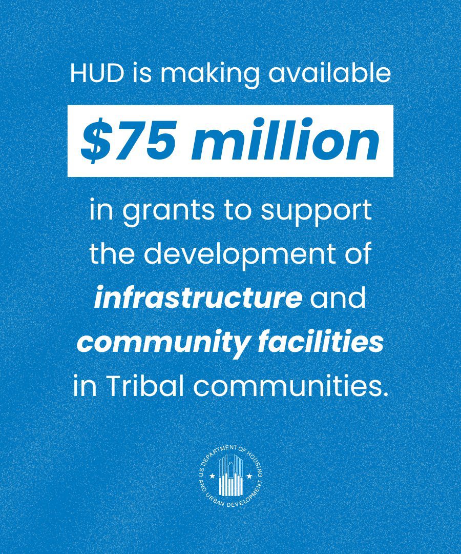 HUD Makes $75 Million in Funding Available to Tribal Communities for Community Development