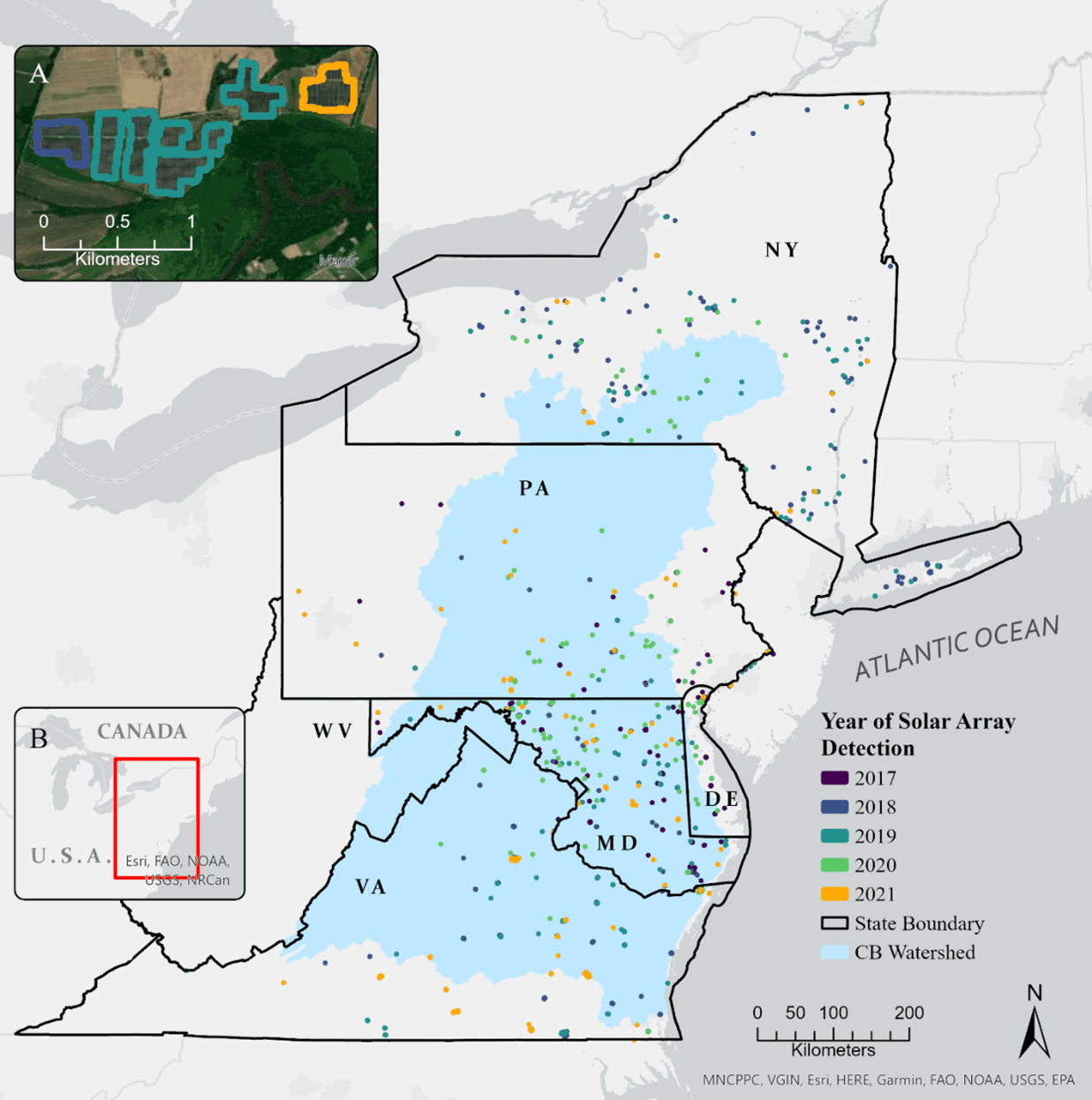 First of Its Kind: Chesapeake Bay Watershed Solar Mapping & Prediction